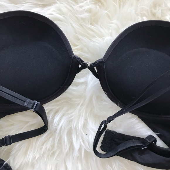 Black Double Push-up Bra - Picture 4 of 5